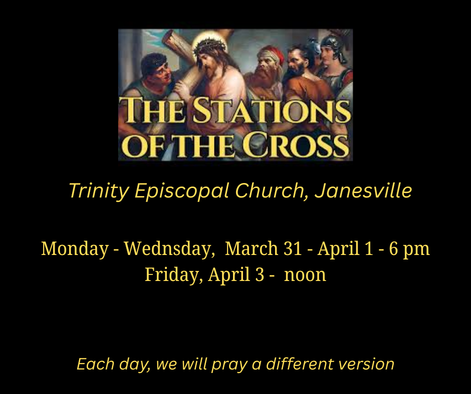 🌿 Holy Week at Beloit and Janesville — The Episcopal Diocese of Wisconsin