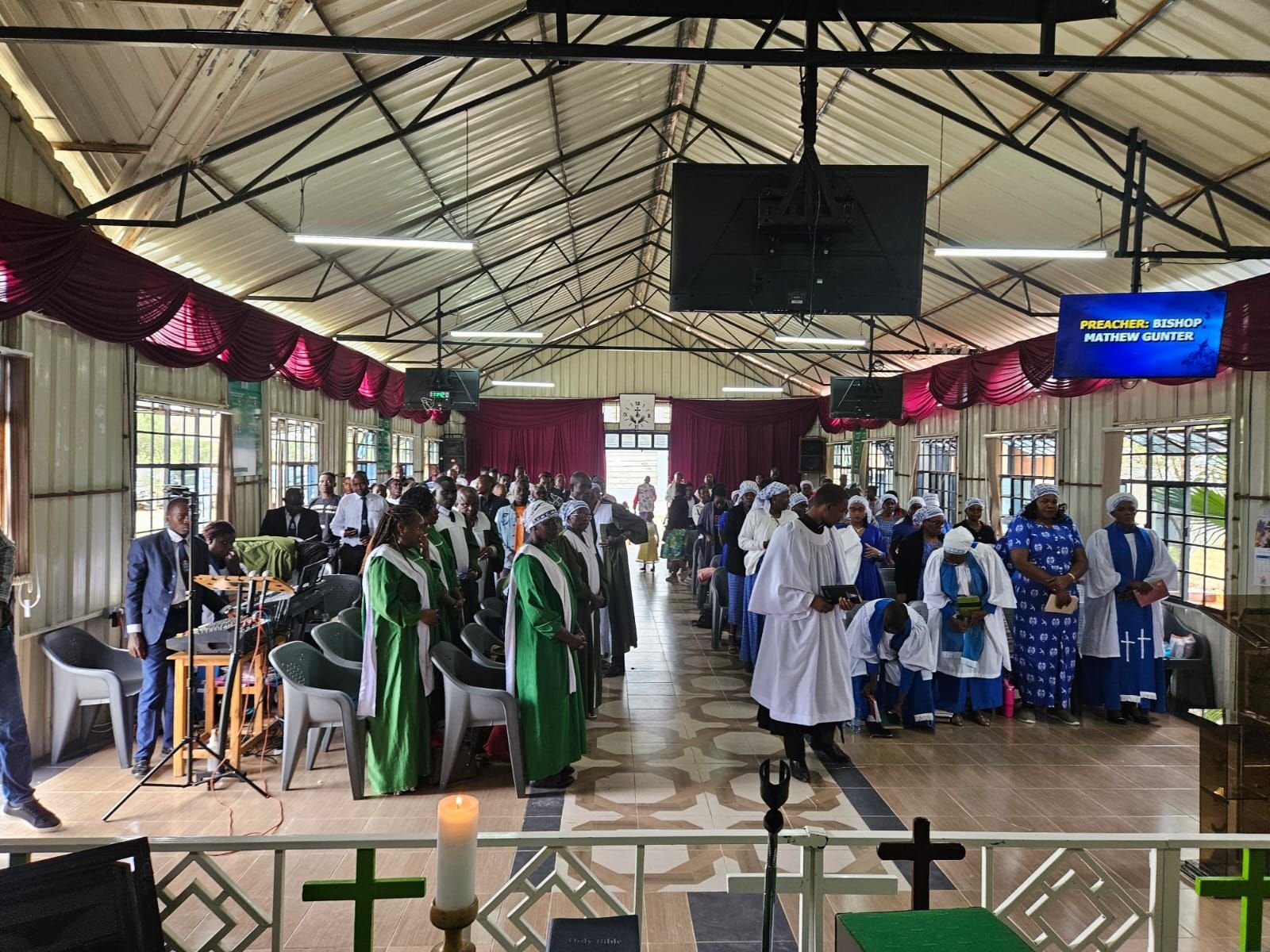 St. James, Gimu in the Diocese of Muchakos, about an hour south of Nairobi.