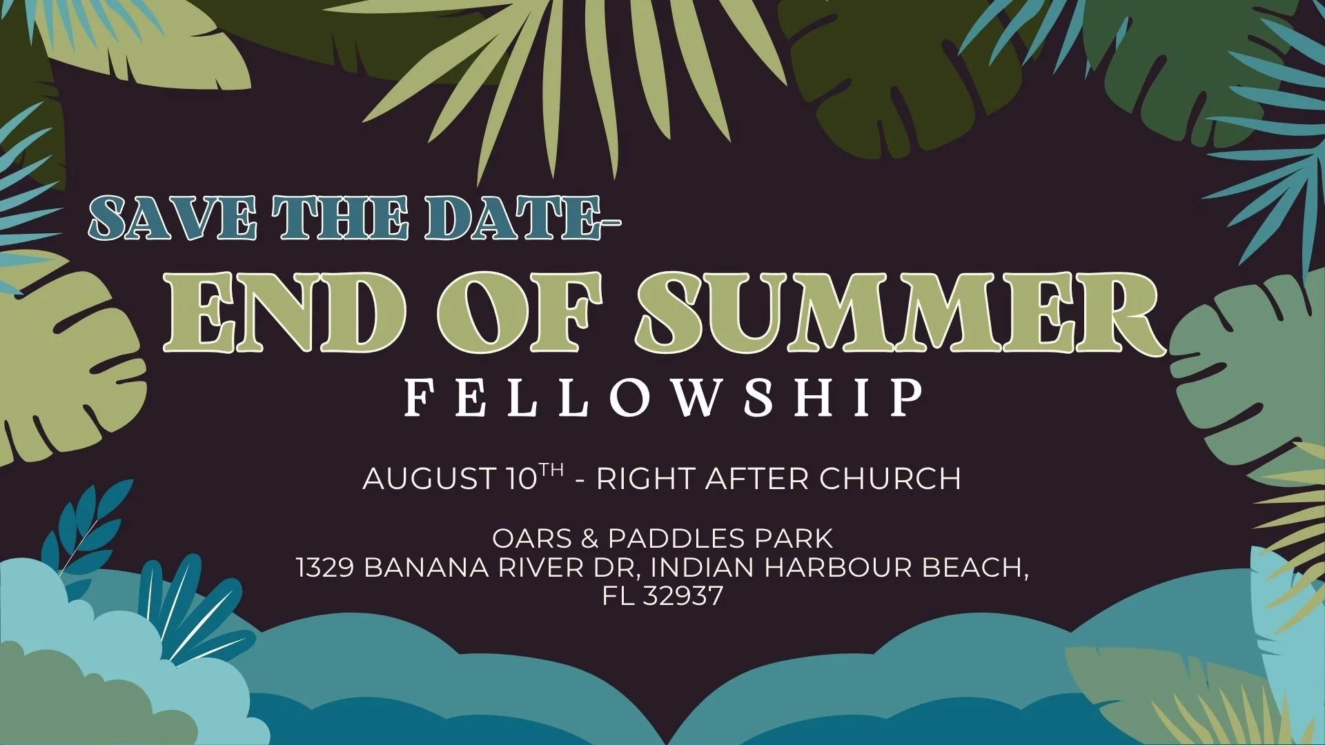 End Of Summer Fellowship