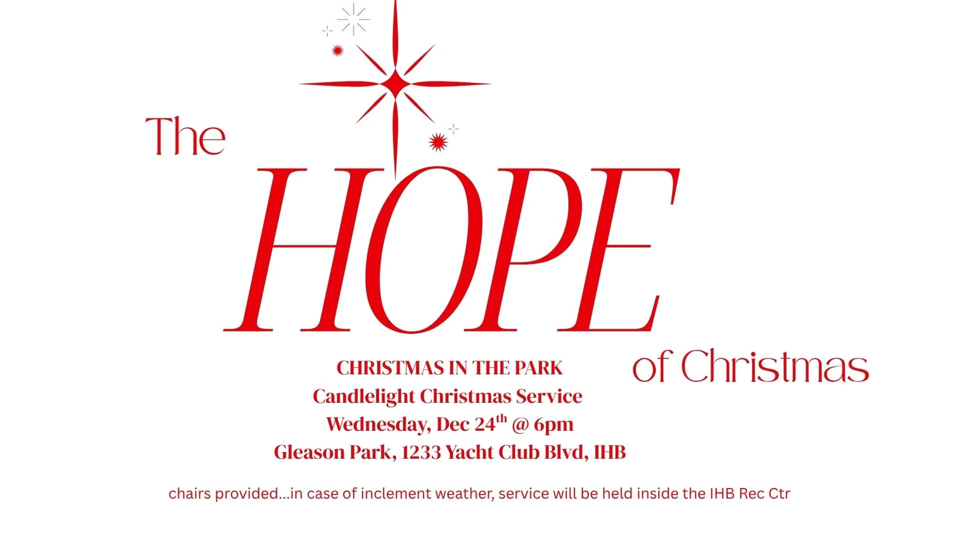 Christmas Eve Church Service
