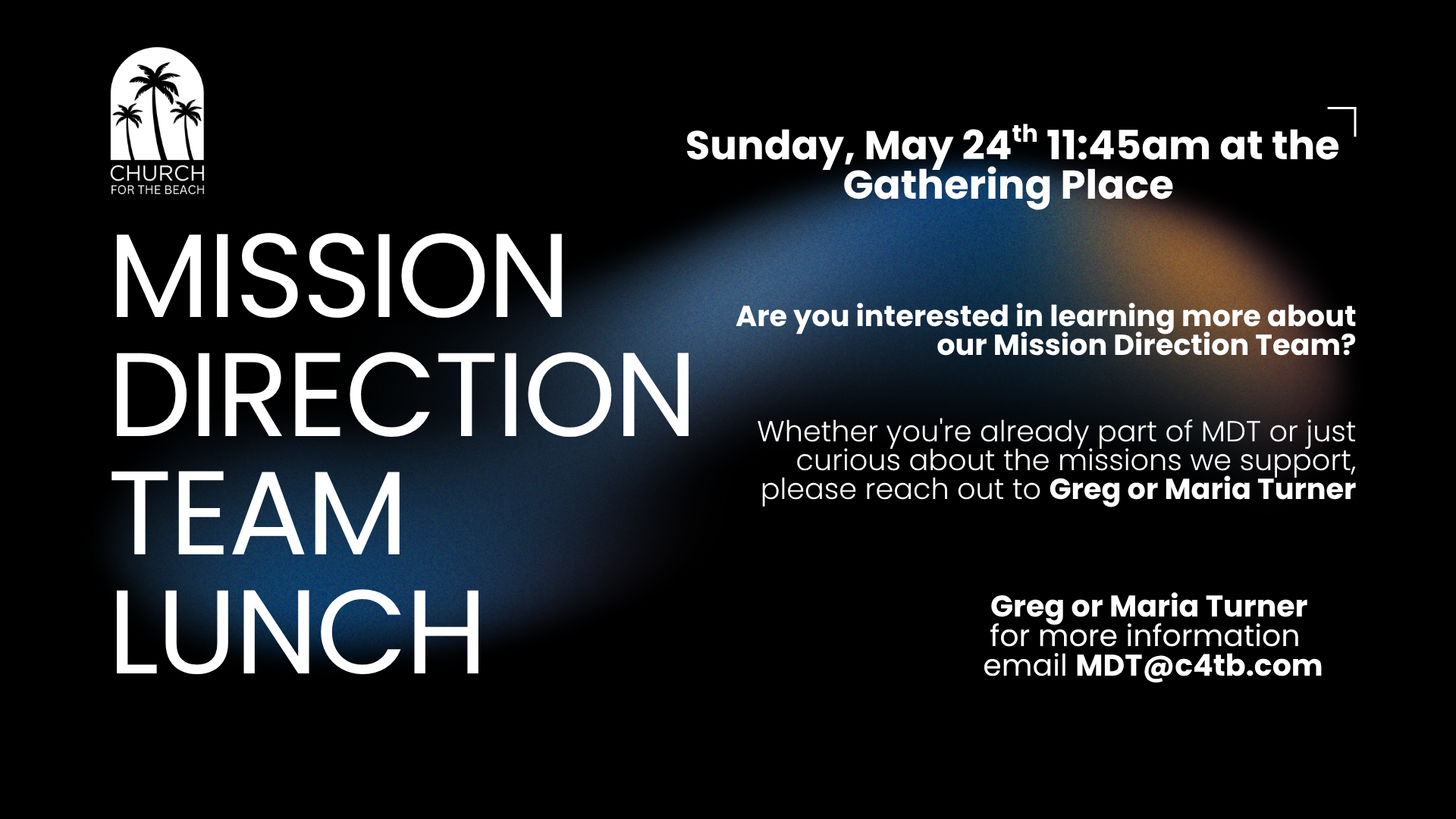 Mission Direction Team Luncheon