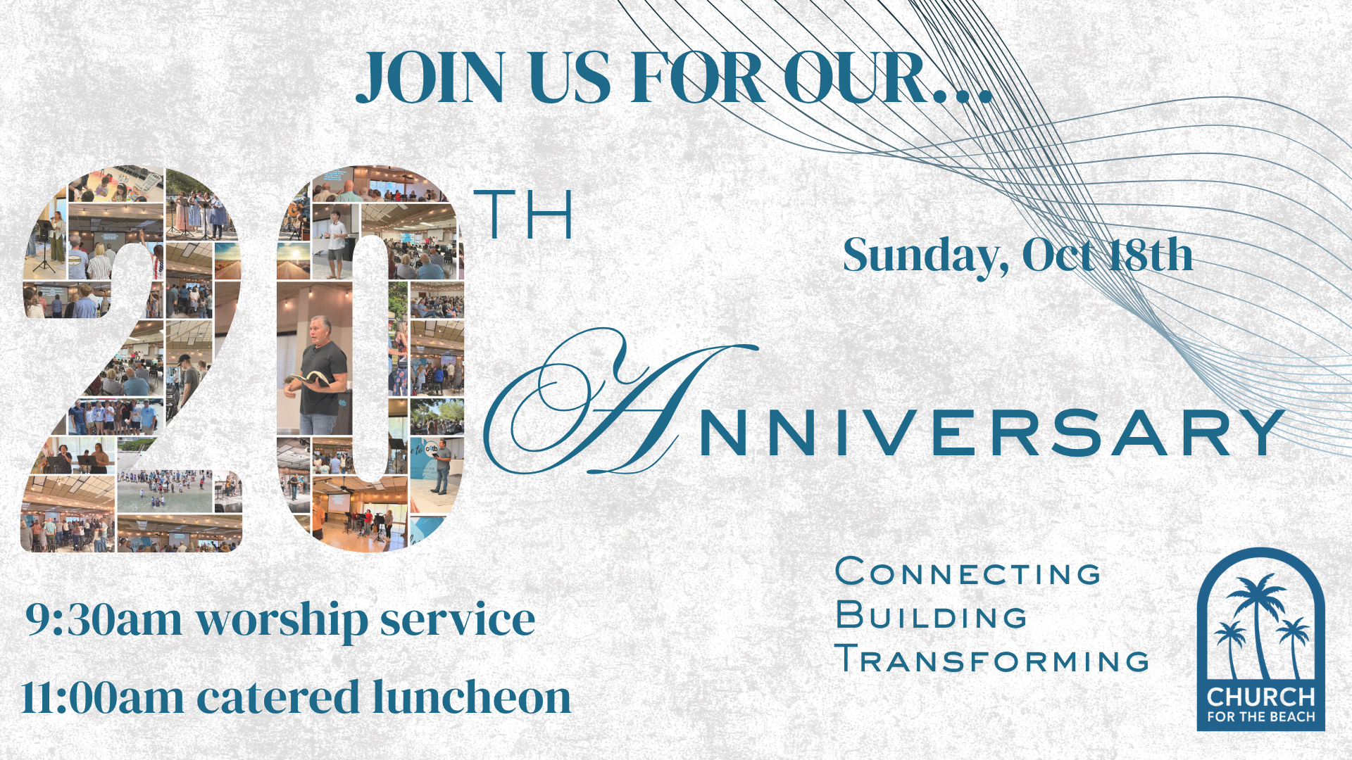 20th Celebration - Worship Service and Lunch