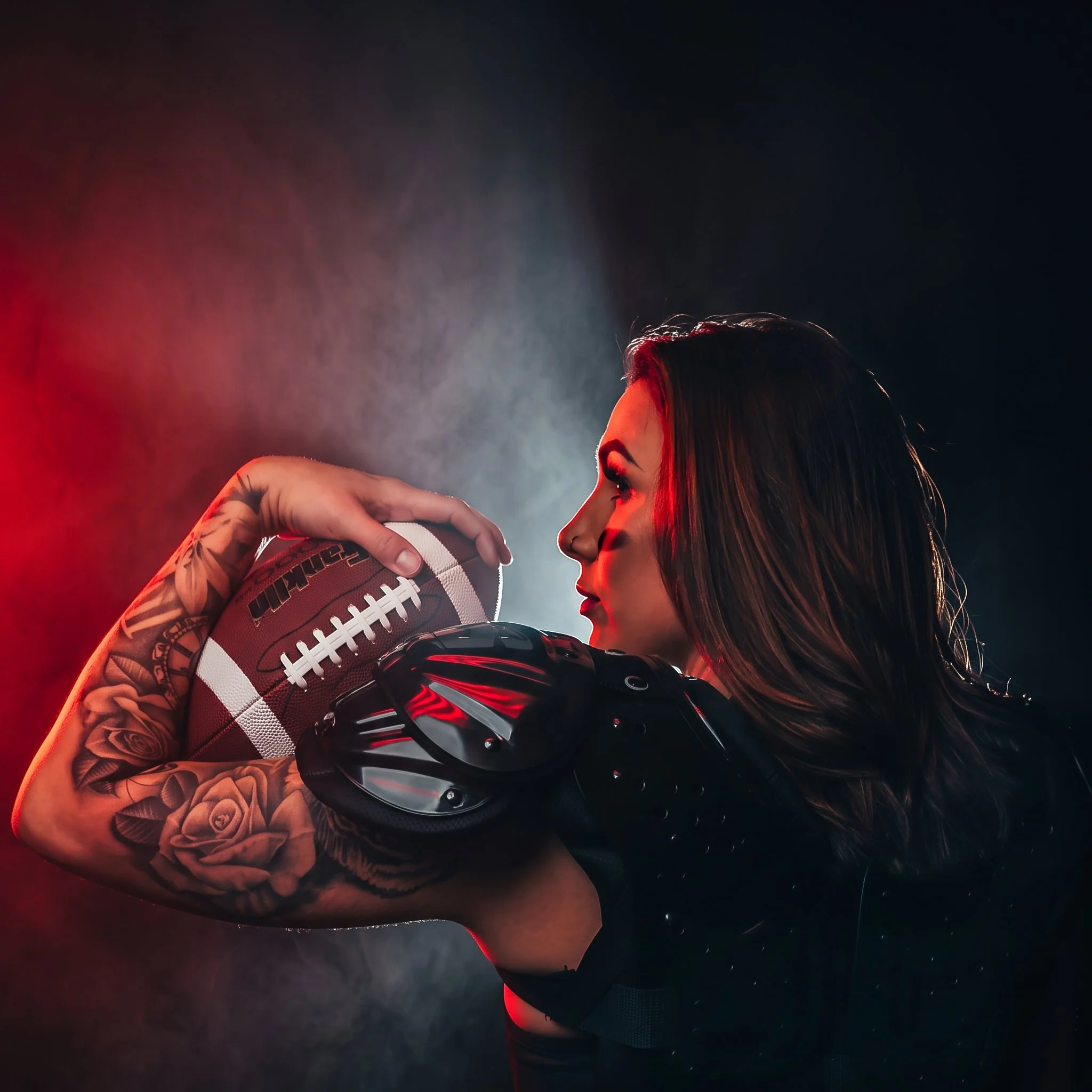 Smoke clears, lights hit, and the pads come on. Football is finally back. 🏈🔥
📸Luther Studios 

#FootballSeason #GameDay #Kickoff #UnderTheLights #FootballVibes