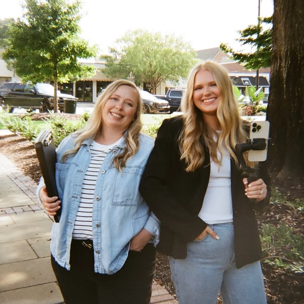 We have some new friends here 👋🏼 So let us reintroduce ourselves&mdash;hi! We&rsquo;re Chloe &amp; Rachel, the mother-daughter duo behind Rooted &amp; Bloom Co. LLC. 

As wedding planners, we&rsquo;re passionate about creating seamless, stress-free