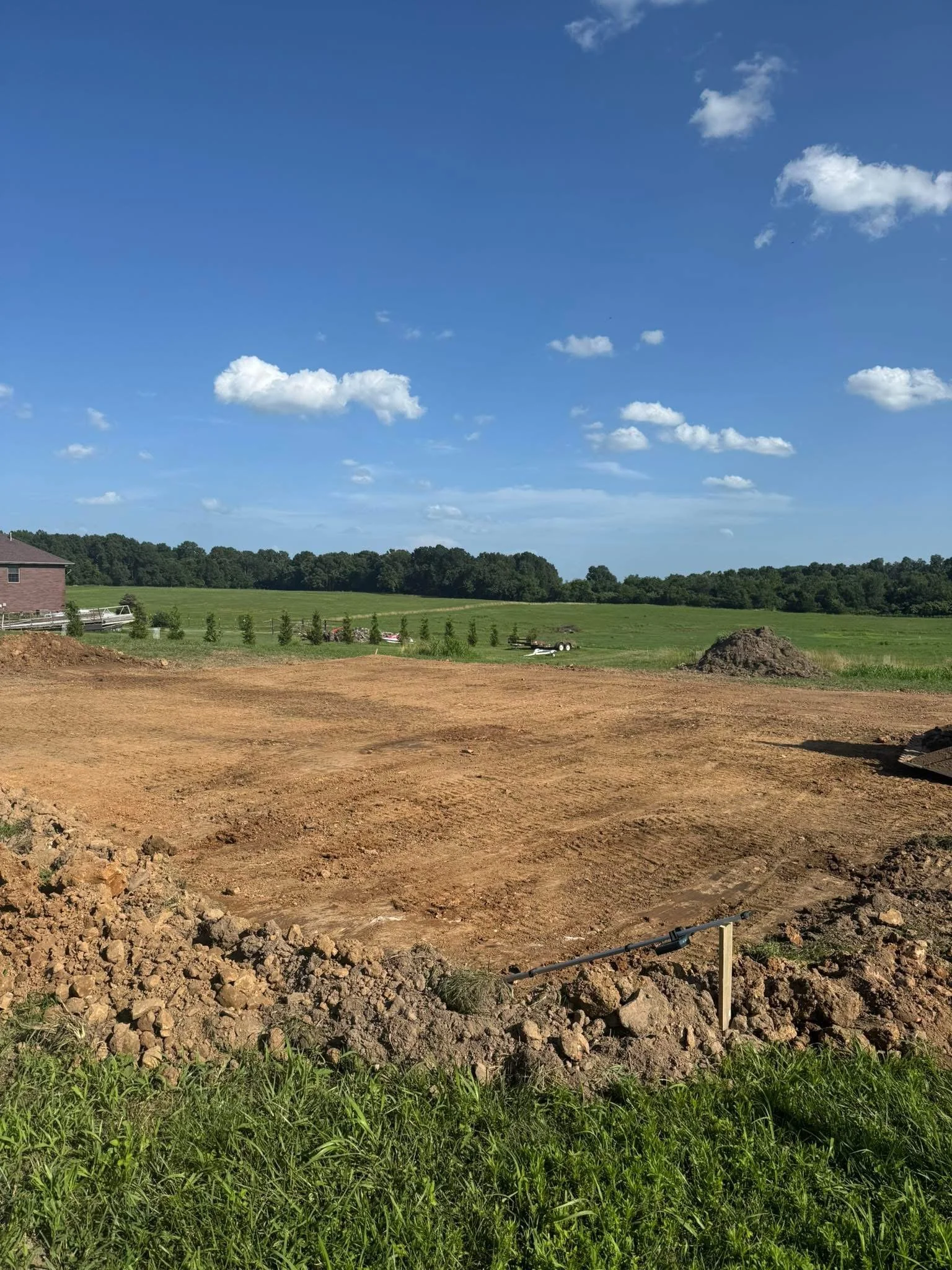 Site Prep for building pad in Springfield MO