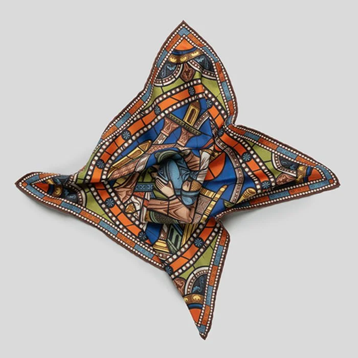 Poszetka Pocket Square 'Madonna with Jesus" Chartres Cathedral (Copy)