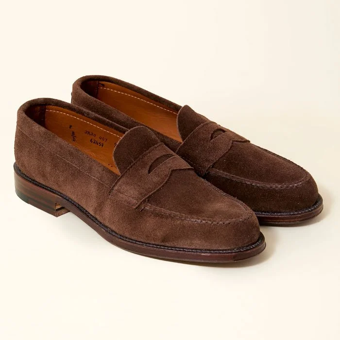 Alden 6245F - Unlined Leisure Hand Sewn in Brown Suede (Copy) (Copy) (Copy)