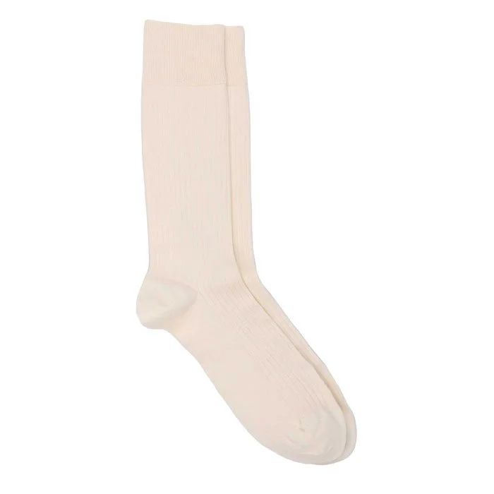 Pedemeia Organic Cotton Ribbed Socks Men