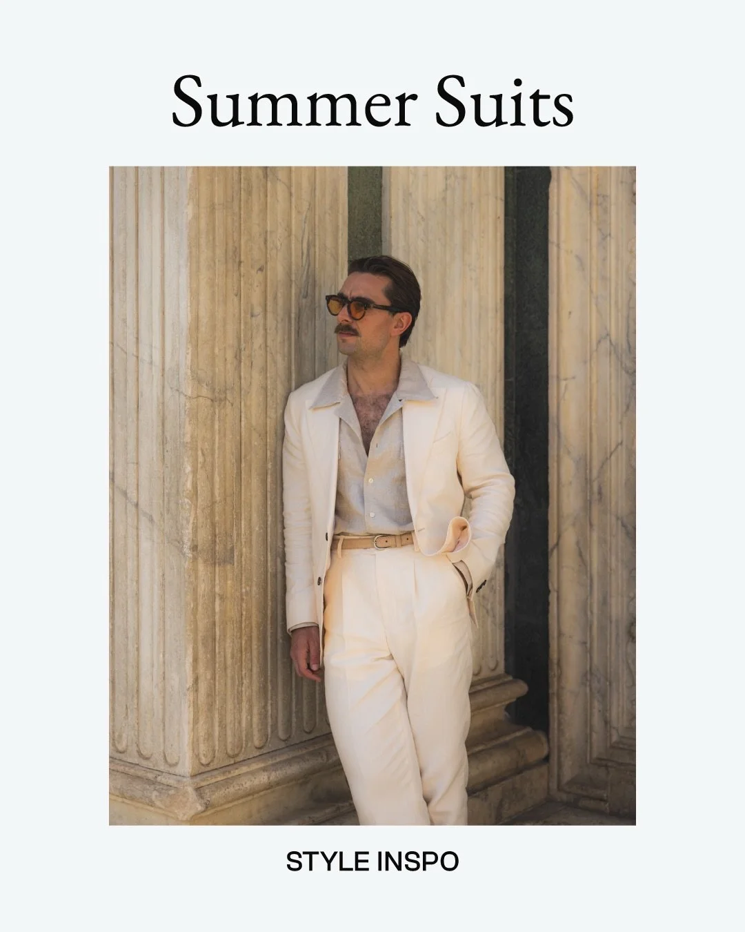 ⭐️ Monday Outfit Inspo - Summer Suits

Which look is your favorite?
.
.
.
.
.
#menswear&nbsp;#classicmenswear&nbsp;#menstyle&nbsp;#summersuits #summersuit&nbsp;casualmenswear&nbsp;timelessclothing&nbsp;casualstyle&nbsp;americancasual