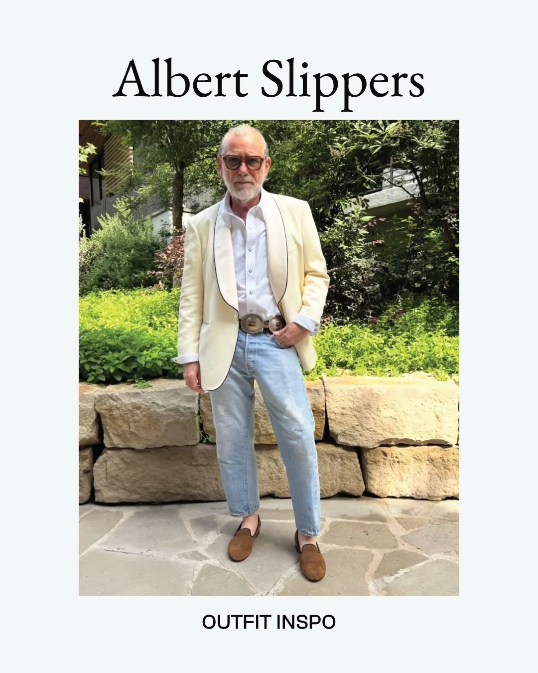 ⭐️ Monday Outfit Inspo - Albert Slippers

Which look is your favorite?
.
.
.
.
.
#menswear&nbsp;#classicmenswear&nbsp;#menstyle&nbsp;#velvetslippers #timelessstyle&nbsp;casualmenswear&nbsp;timelessclothing&nbsp;casualstyle&nbsp;americancasual
