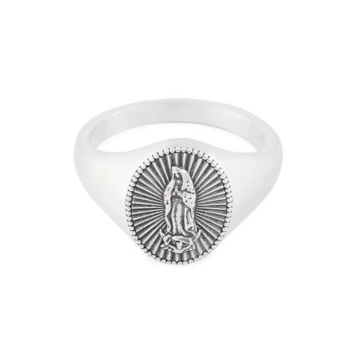 Serge Denimes Silver Guadalupe Ring