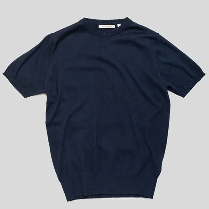 Poszetka Navy Knitted T-Shirt