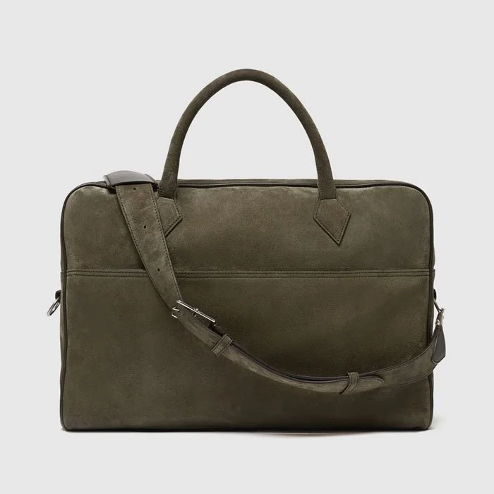 Metier Closer Two Day Briefcase Suede Corfu