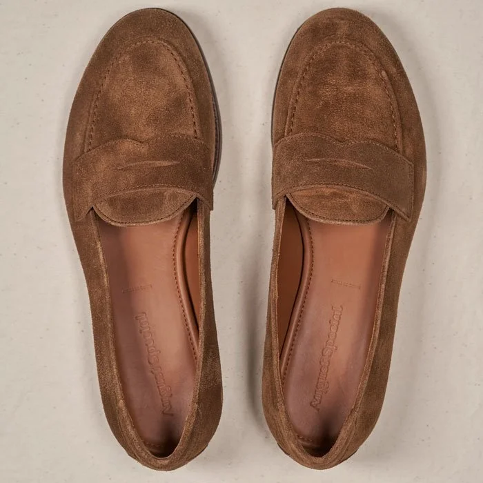 August Special Augie Type-GS-Penny Goodyear Cubano Suede Loafer