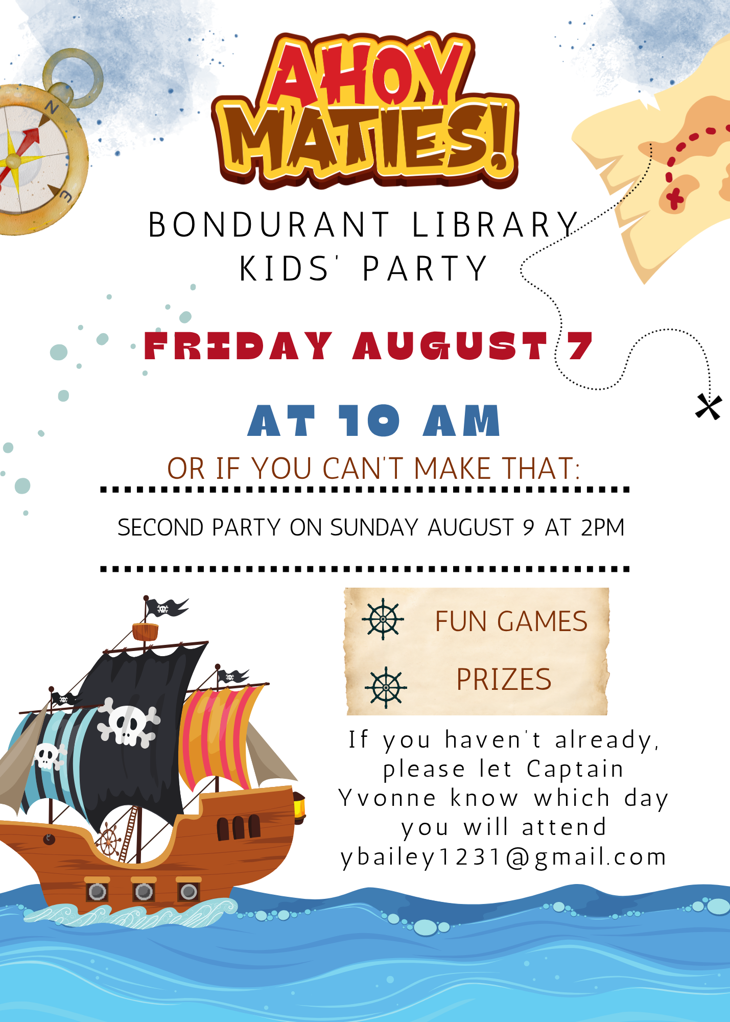 Library Event- Kids Summer Reading 