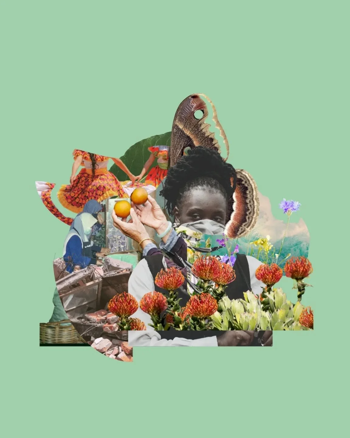 Final individual collage for the series I did for @resurj_ 

This was the first collage I made when they sent me their brief on Survival, Resistance, and Solidarity. 

After feeling uninspired for a few weeks, this project brought something out of me