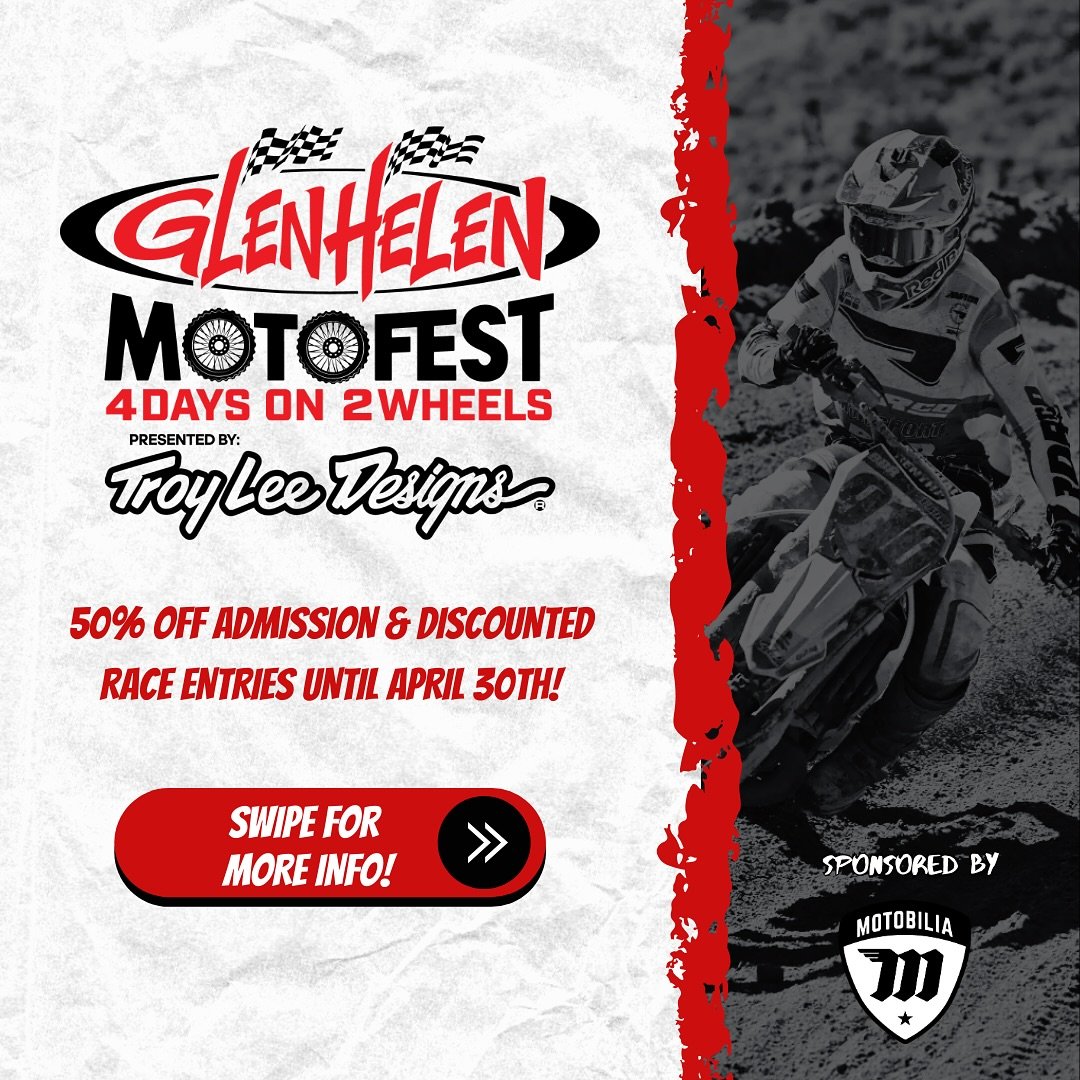 ⏳ The clock’s ticking…
MotoFest 2025 is coming May 15-18th, and this is your shot to be part of it.
🏁 Whether you’re racing or just living for the roar of the gate drop — now’s the time to lock it in.
📲 Hit the lin