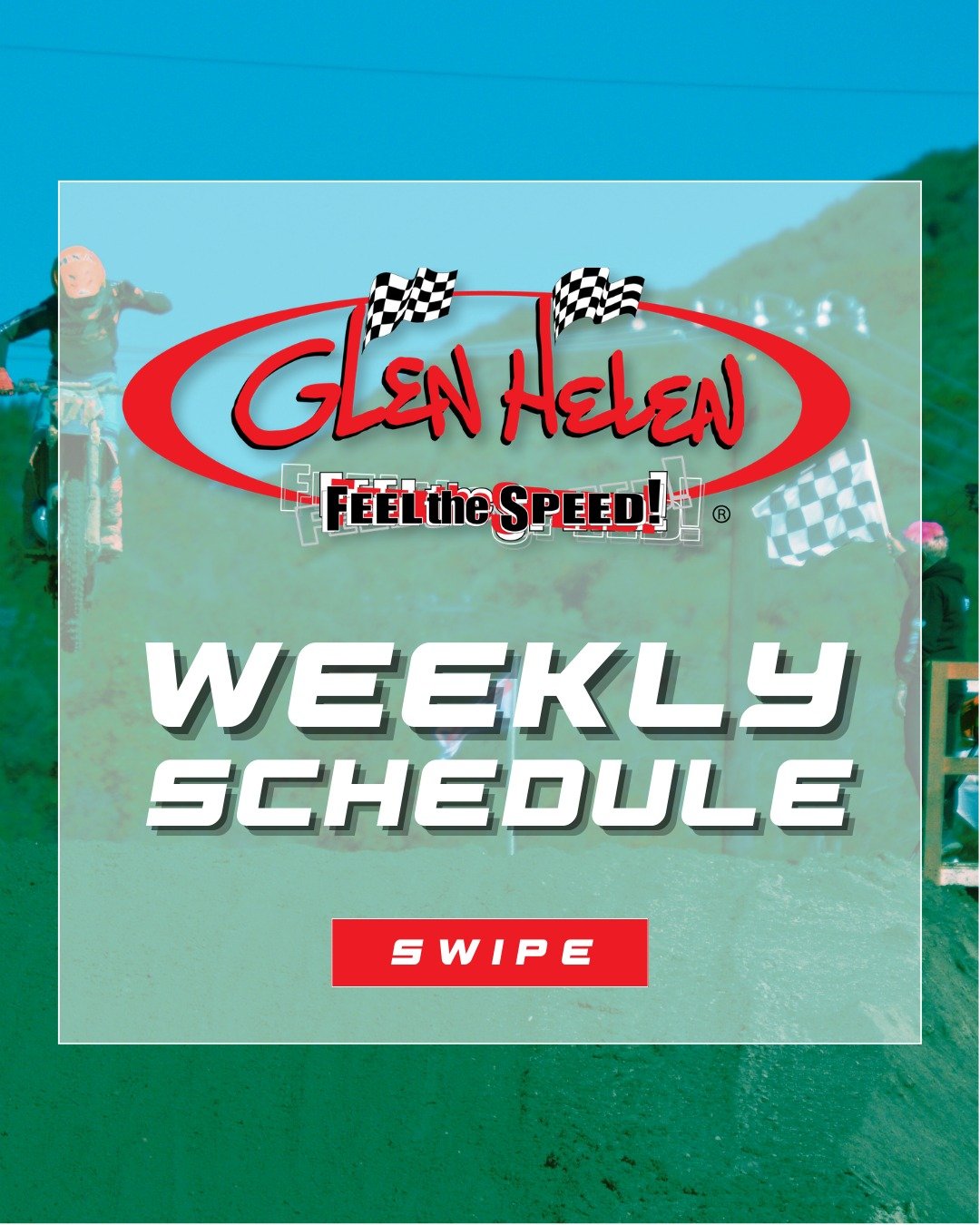 🏁 This Week at Glen Helen! 🏁
Get ready for a packed week of riding and racing action!
📅 April 29–May 4, 2025
Regular MX Practice (No 50cc on National Track)
AME MiniCross hits the Stadiumcross Track Thursday
WORCS Off-Road Racing all week