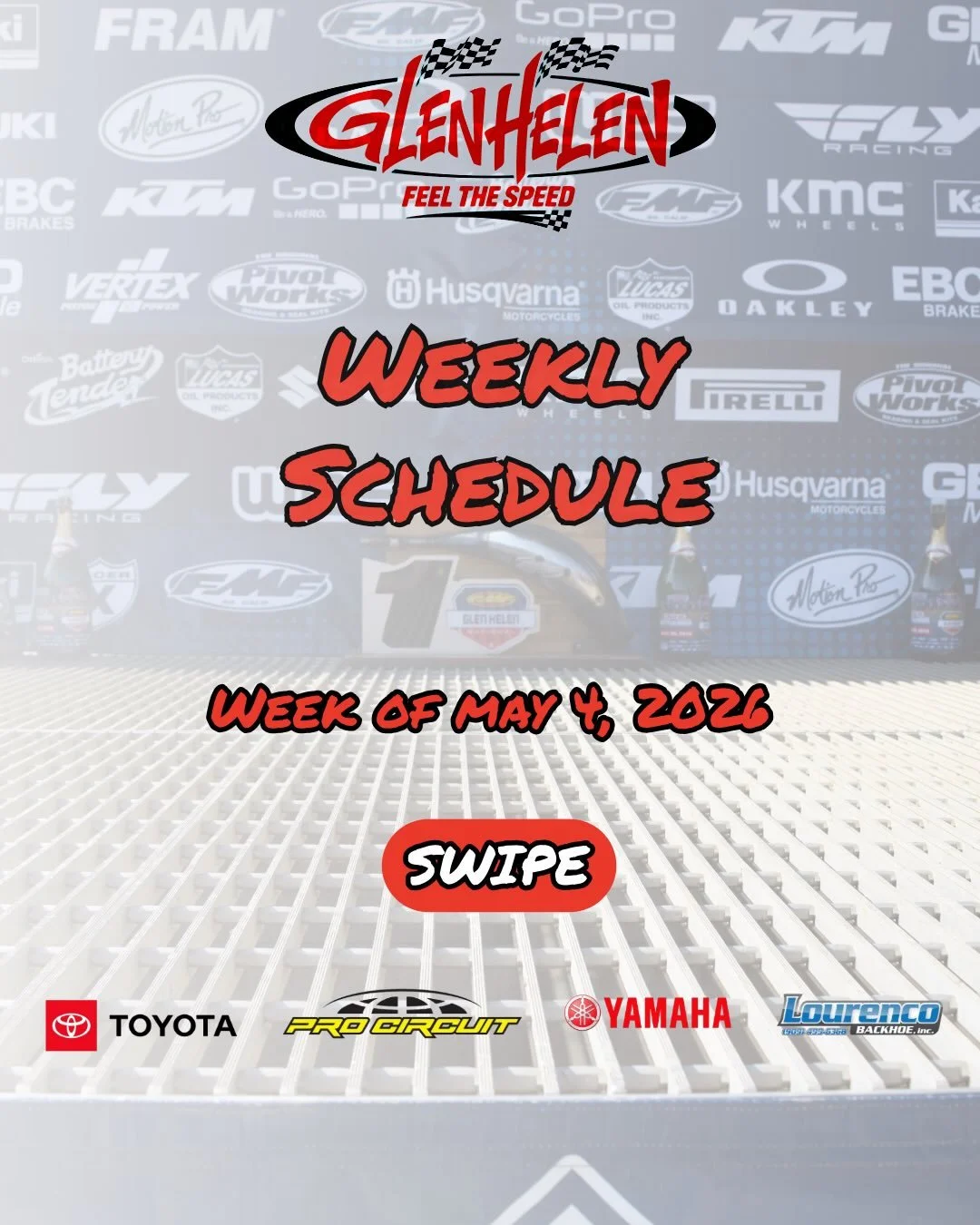 This week is filled with a little bit of something old and something new! 

&diams;️Tuesday &amp; Thursday Practice
&spades;️Thursday night racing with @minicross_ame 
&diams;️ARX this Saturday on the National Track
&spades;️E Moto Racing this Saturd