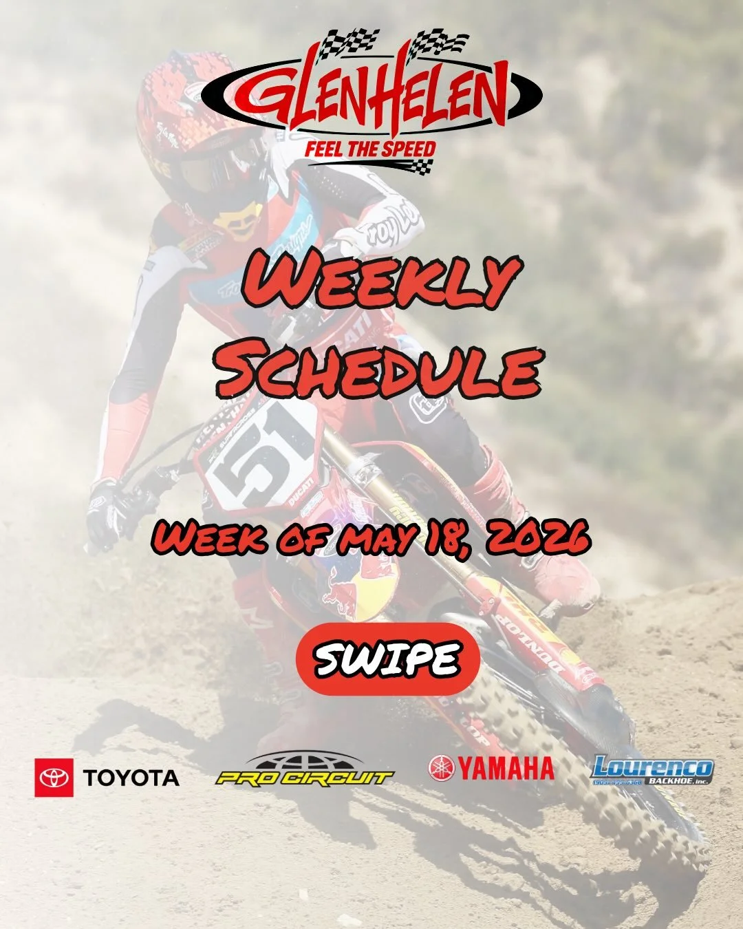 Thank you to everyone who came out to watch and participate in our 2026 Motofest presented by @tld_moto, with our friends from @ngpcseries filling out the weekend&rsquo;s events! 

This week we&rsquo;ll have practice days, @minicross_ame, and the AMA