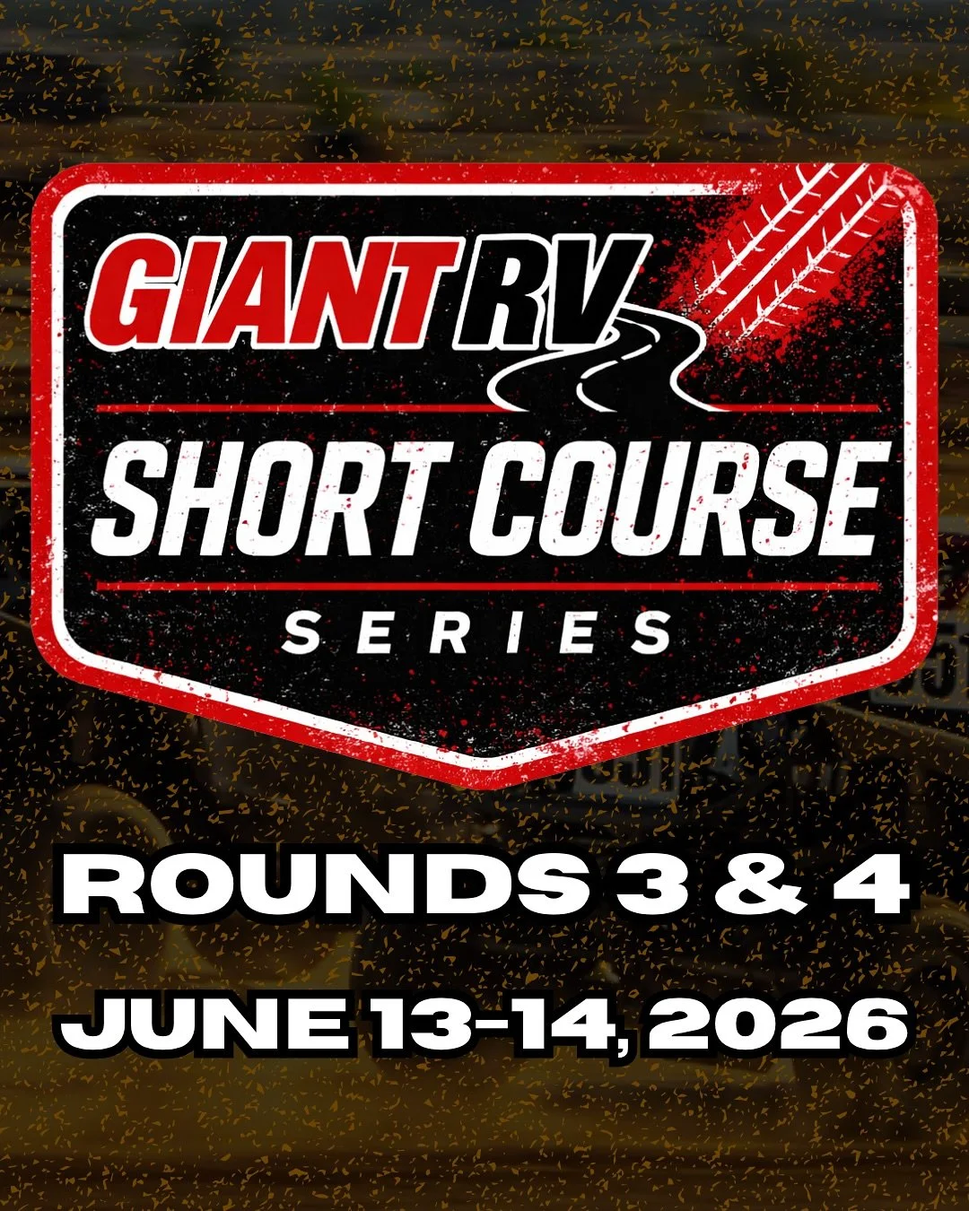 🔥 Rounds 3 &amp; 4 of the Giant RV Short Course Series are here! 🔥

Join us at Glen Helen Raceway June 13&ndash;14, 2026 for two days of short course racing action.

📅 Friday Practice: June 12
🏁 Racing: Saturday &amp; Sunday
⏰ Gates open 6AM | Si