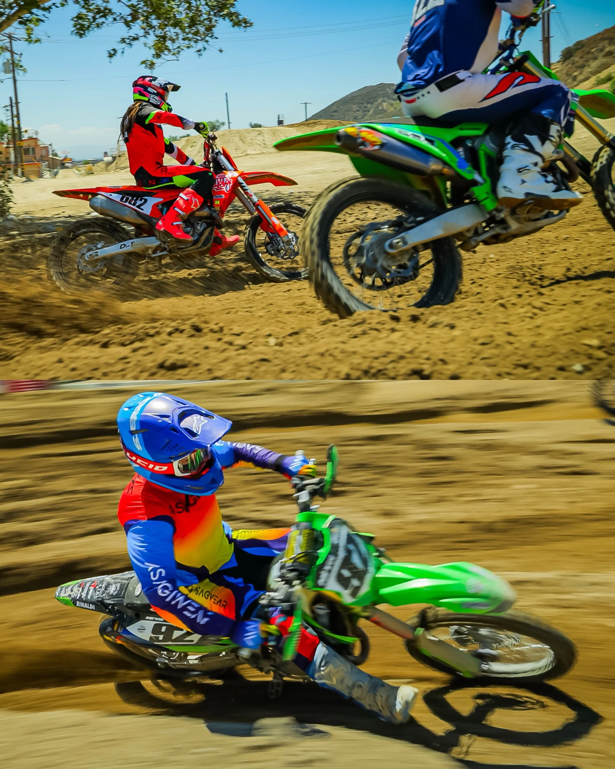 Huge shoutout to everyone who came out and spun laps today for Thursday practice at Glen Helen!  it was a hot one, but you all were sending it!✊🔥

Question for the riders:
What are your secrets for surviving a hot practice day? (Early motos, lots of