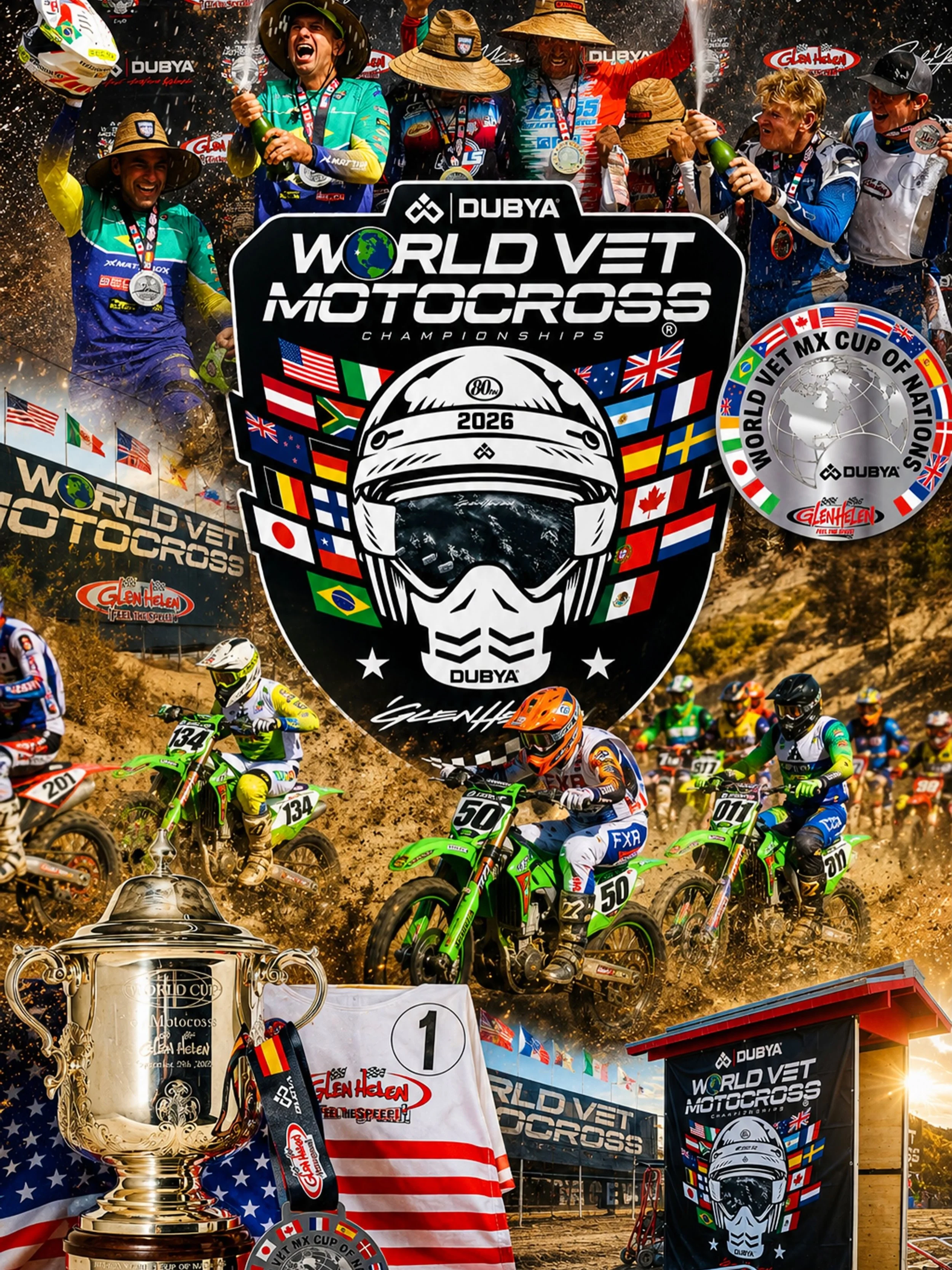 Early Bird Entries go live August 1st, for our 42nd Annual Dubya World Vet MX Championships, taking place October 30&ndash;November 1, 2026! 

Racers from around the world come together for one unforgettable weekend of racing!

Premier Camping regist