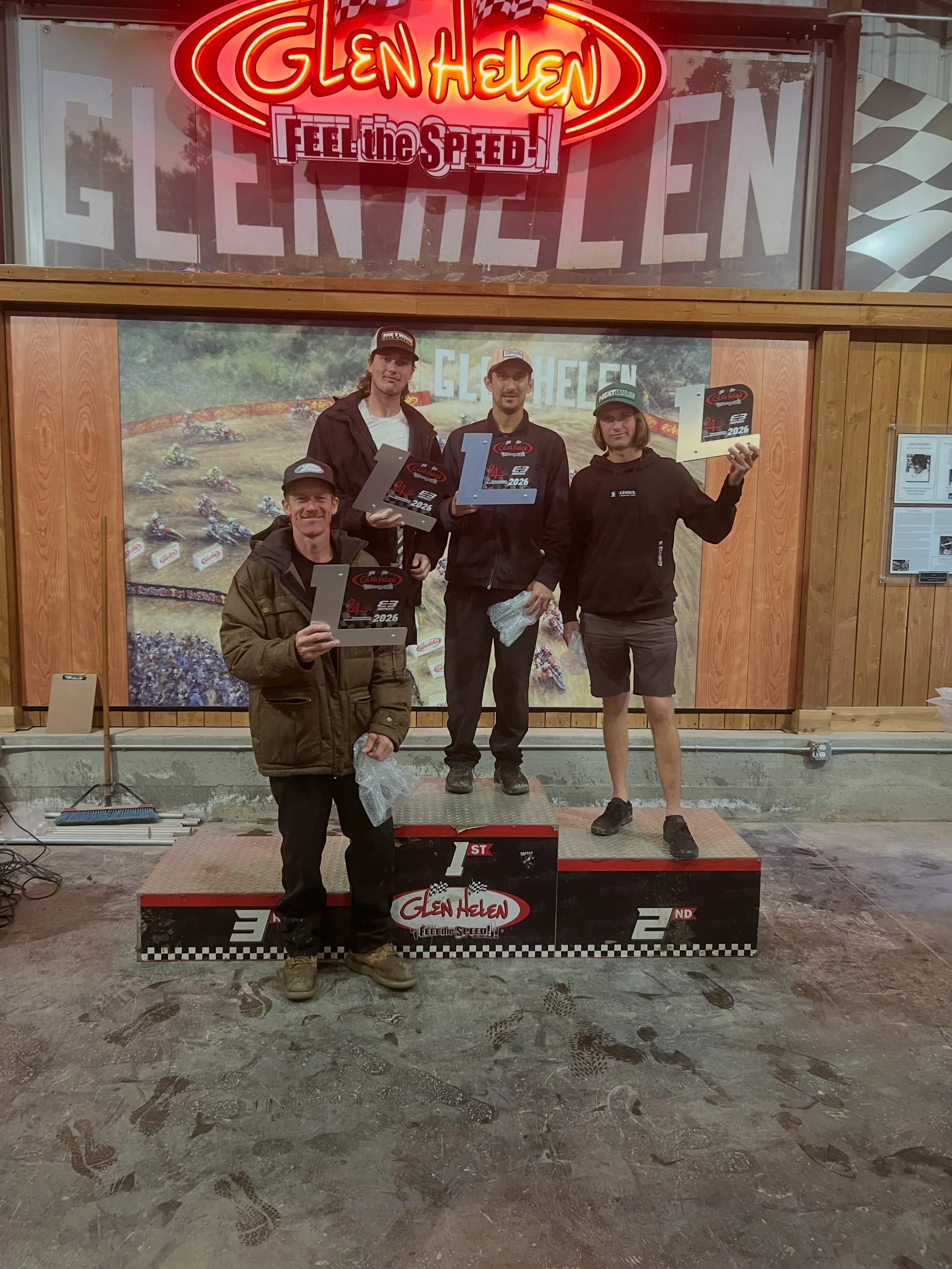 Congratulations to the Ducati Offroad Racing Team #3 Ciaran Naran, Cody Simpson, Colton Udall, and Ryan Surratt on their win of the AA open class for the 3bros 24-hour Endurance Race at Glen Helen Raceway!
#glenhelenraceway #3brosracing #24hoursglenh