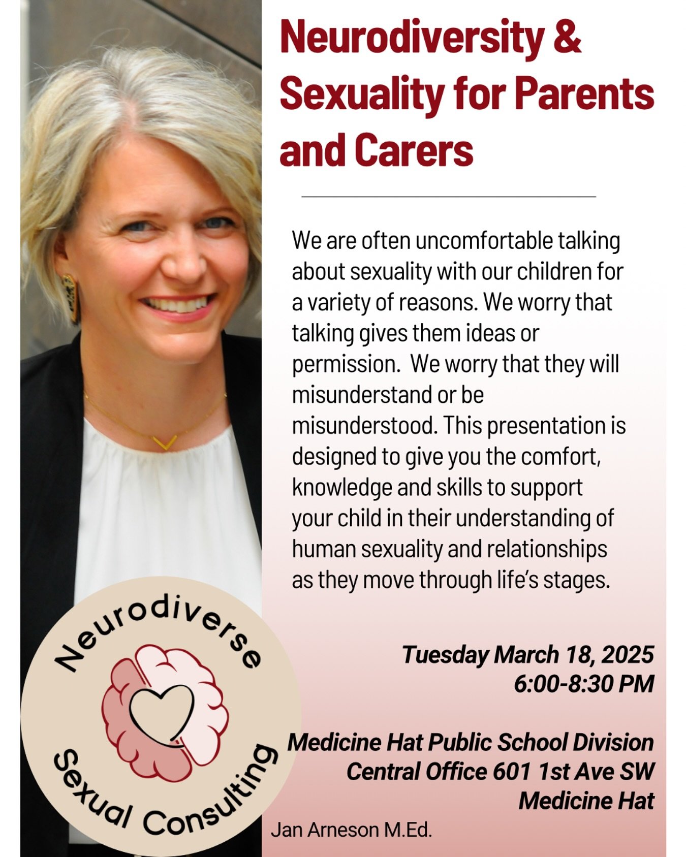 Parents &ndash; let&rsquo;s talk sexual health, consent and boundaries in a way that makes sense for our children. I&rsquo;m so excited to deliver this interactive workshop where we will tackle tough conversations with confidence and care.
#neurodive