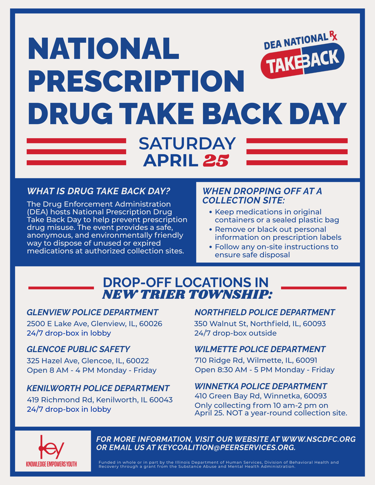 National Prescription Drug Take Back Day