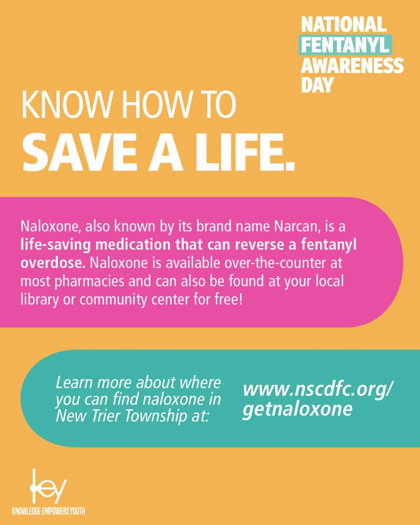 This National Fentanyl Awareness Day, YOU can save a life by carrying naloxone! 

#naloxone #nfad #fentanylawareness