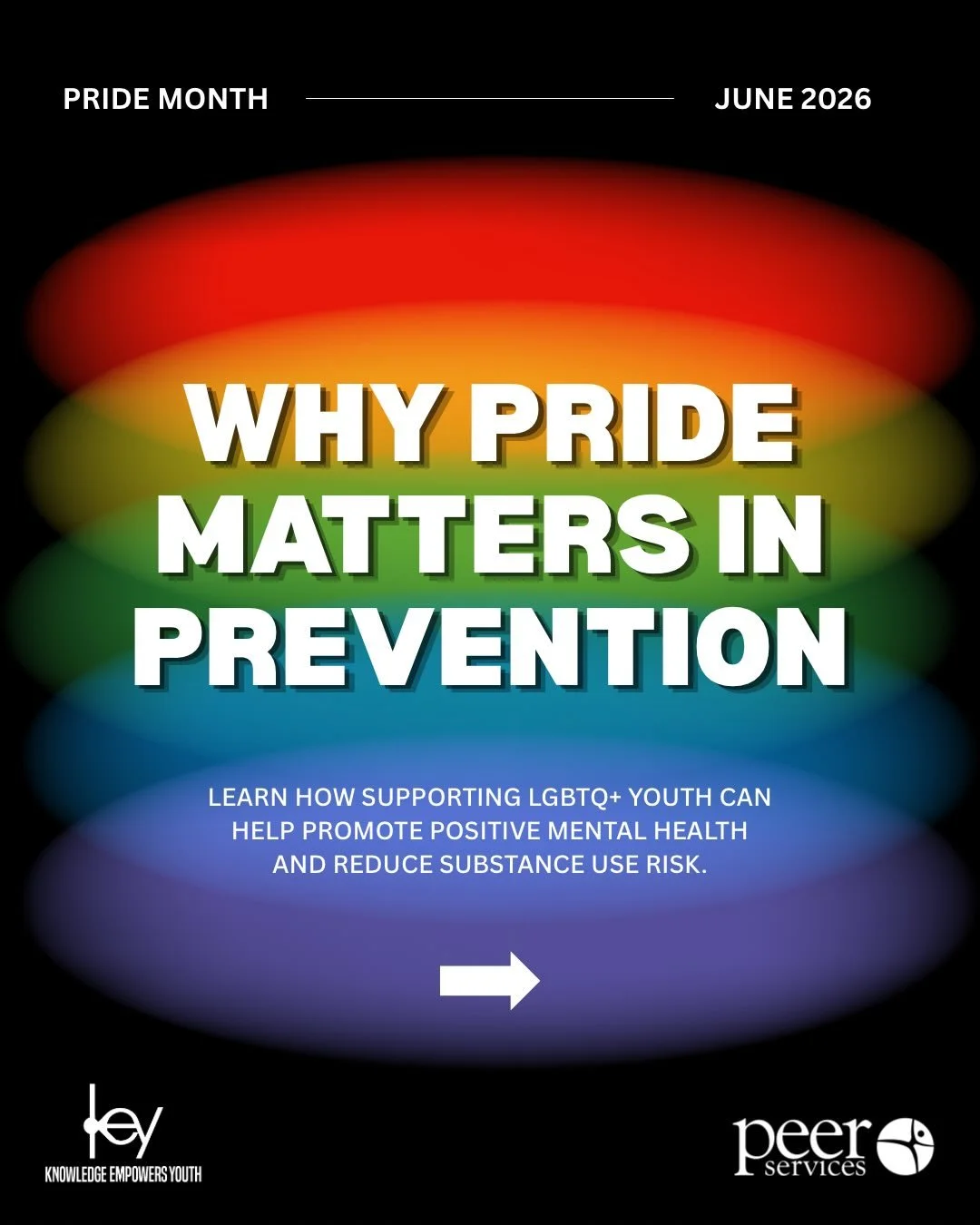 This Pride Month, we&rsquo;re exploring how protective factors can help us promote substance use prevention in LGBTQ+ youth. By creating spaces where young people feel safe and connected, we help build healthier futures for everyone. 🏳️&zwj;🌈

#pri