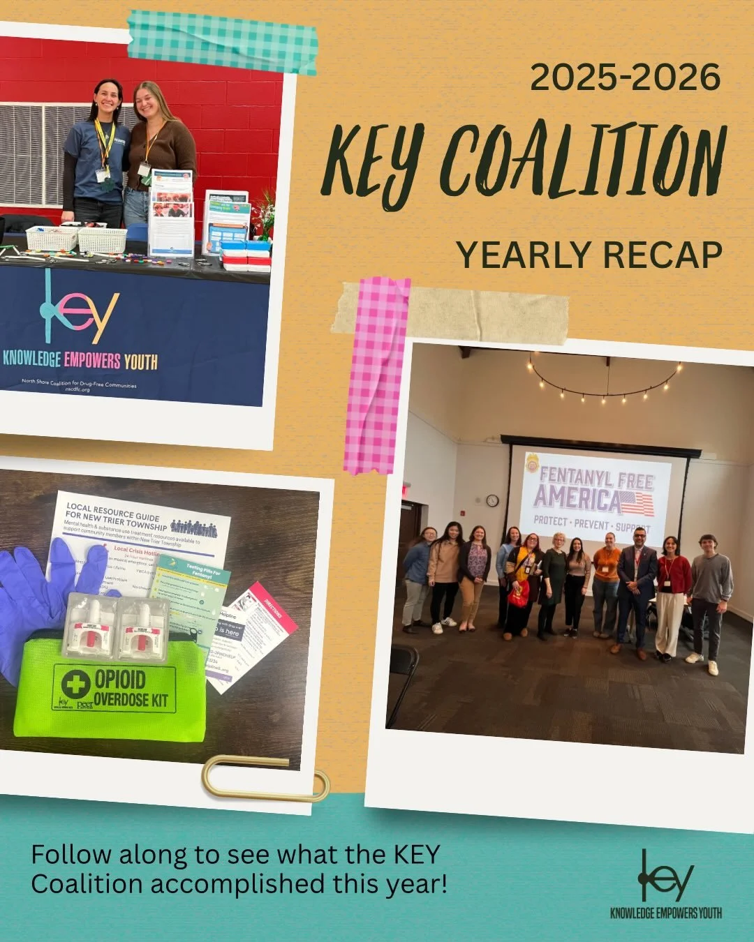 A HUGE thank you to all of our coalition partners and community members for such a successful year! We look forward to continuing our efforts in promoting youth health and safety in the upcoming year. 🗓️

#keycoalition #newtriertownship #prevention
