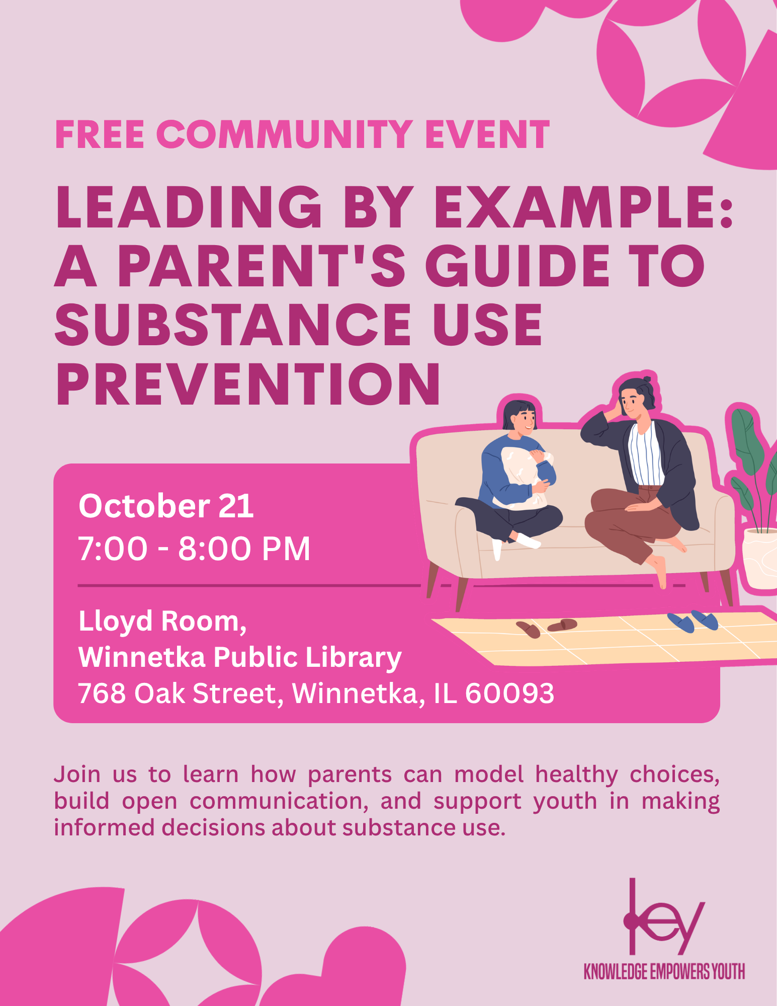 Leading by Example: A Parent's Guide to Substance Use Prevention