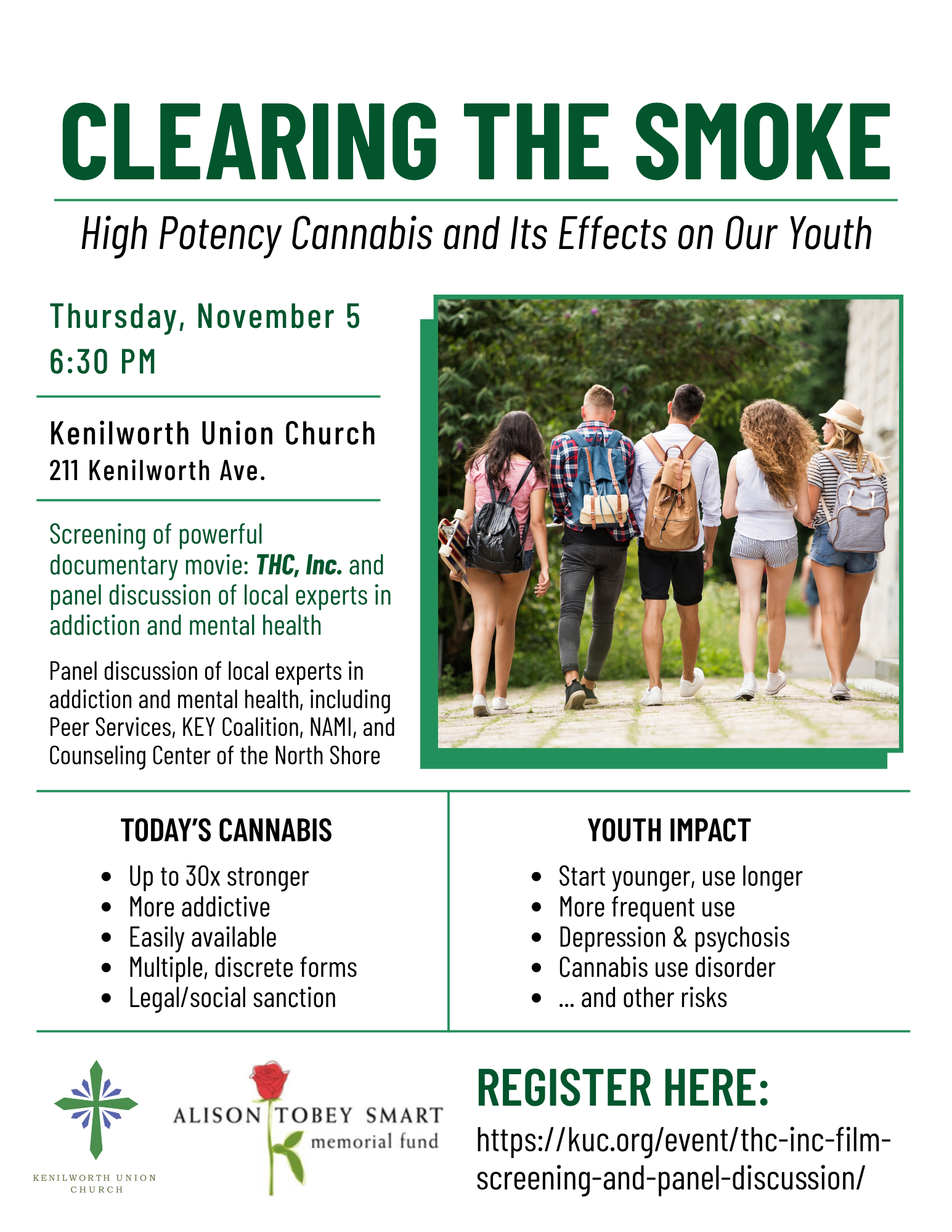 THC, Inc. Film Screening and Panel Discussion