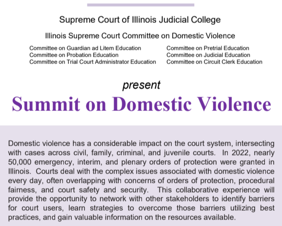 Summit on Domestic Violence