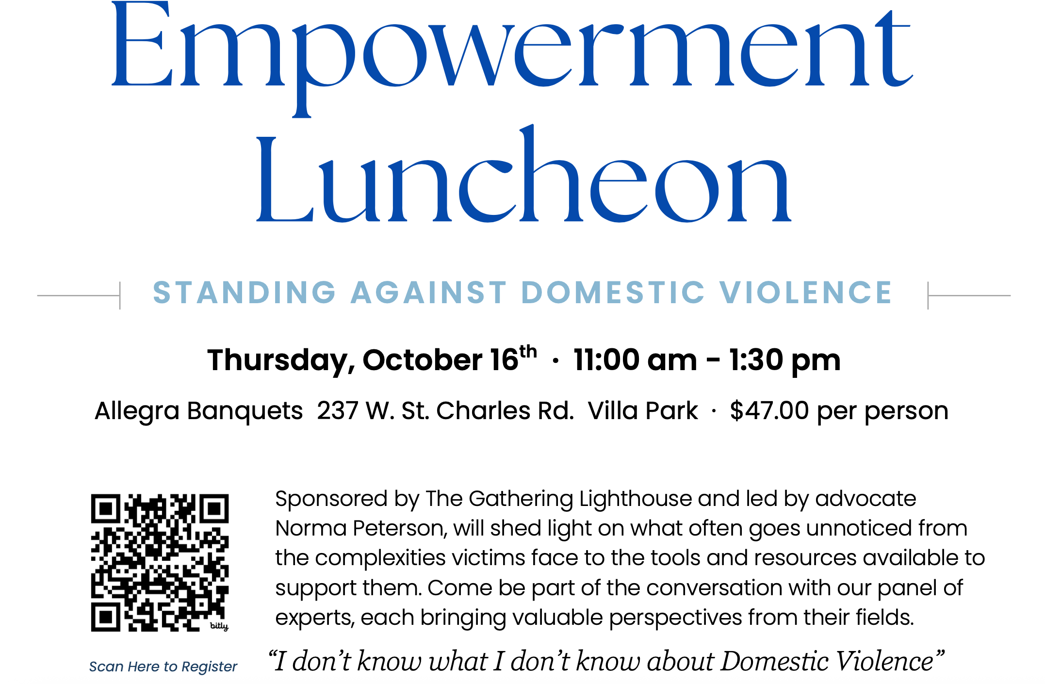 Empowerment Luncheon