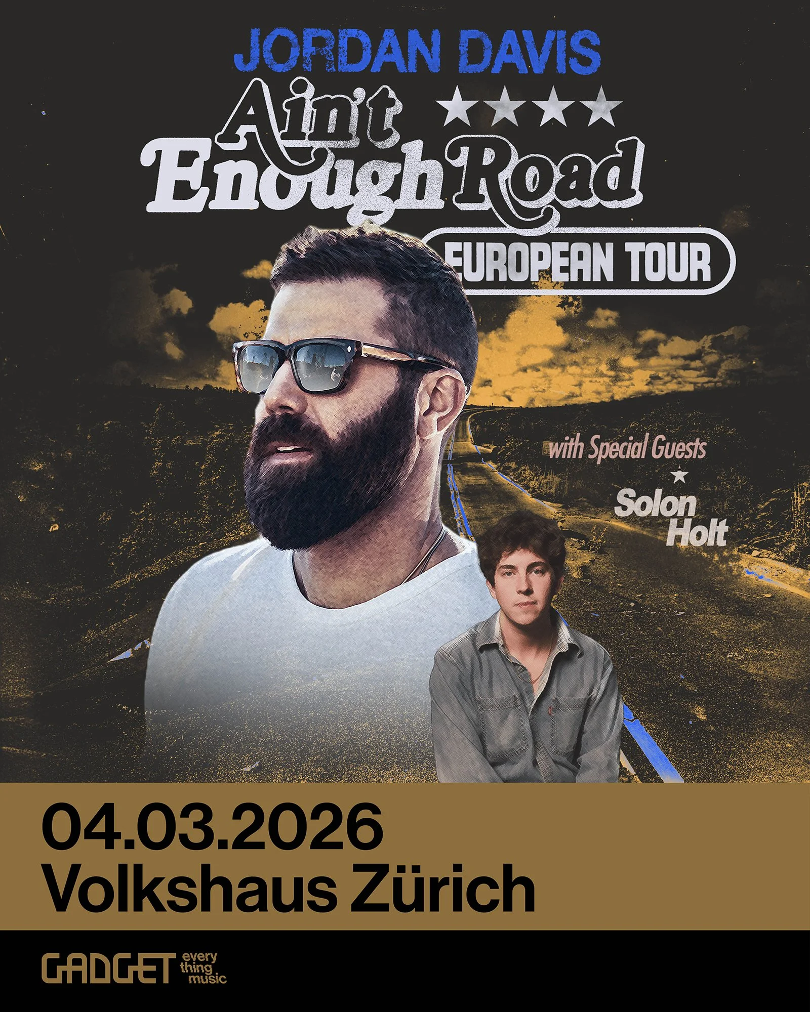 JORDAN DAVIS - Ain't Enough Road Tour