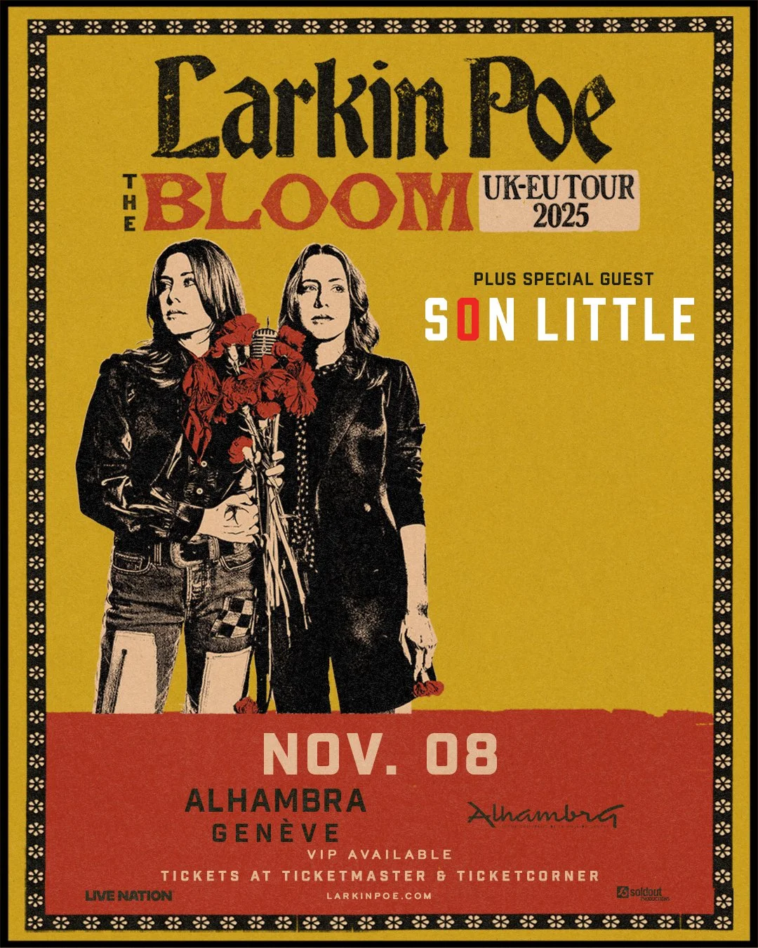 Larkin Poe: The Bloom UK+EU Tour 2025