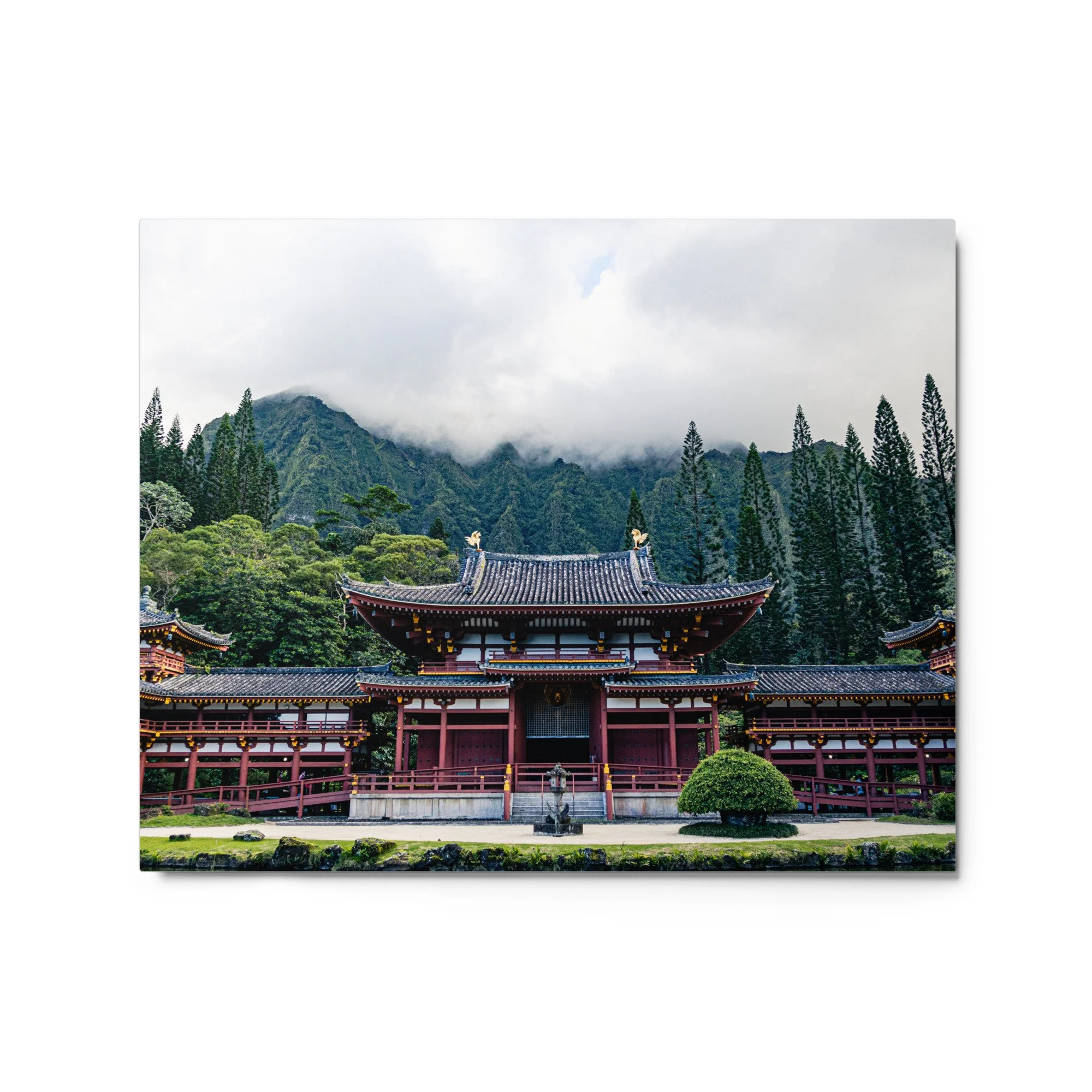 Byodo-In Temple — Oahu, Hawaii | Fine Art Photography Metal print