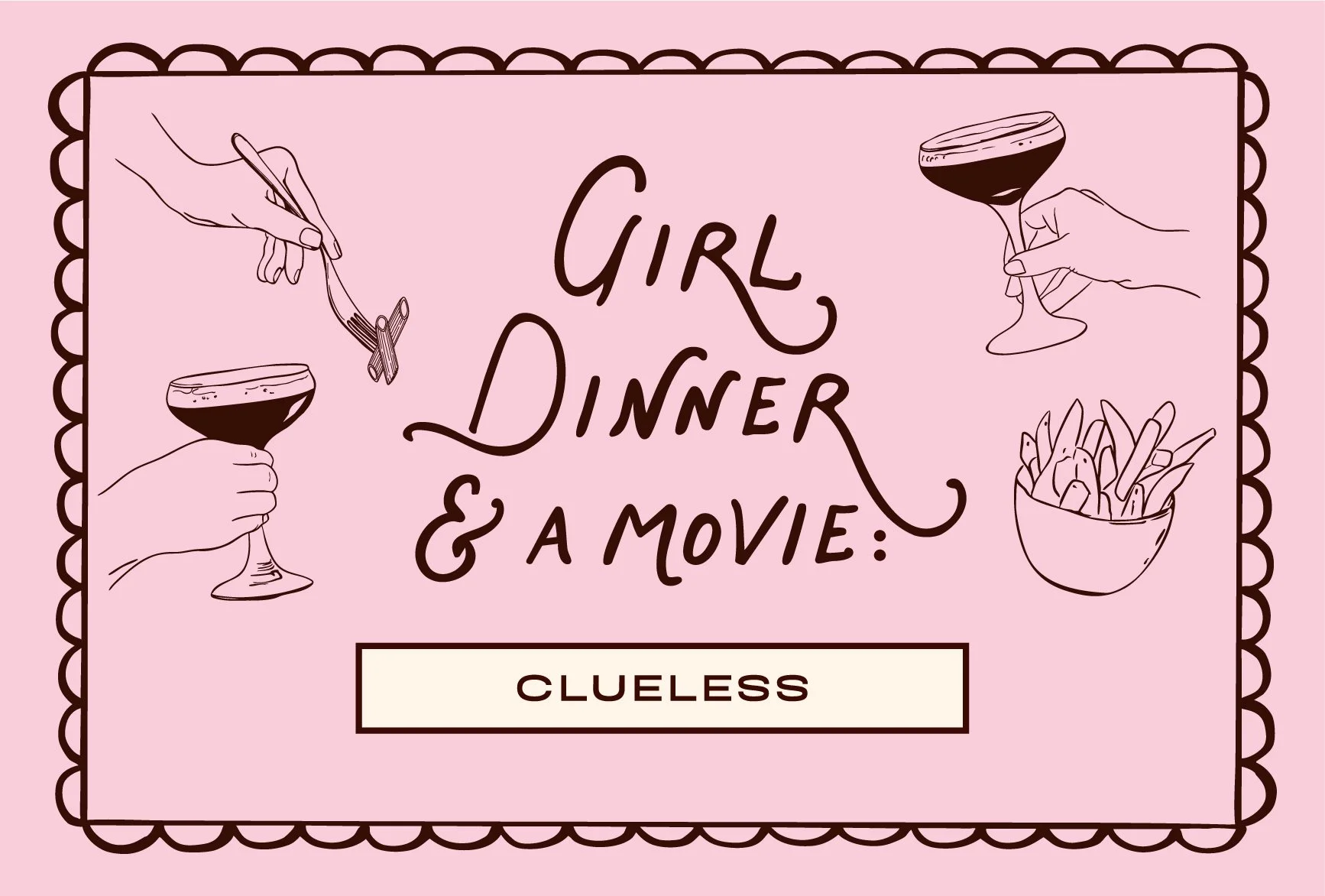 Mother-Daughter Girl Dinner &amp; a Movie: Clueless