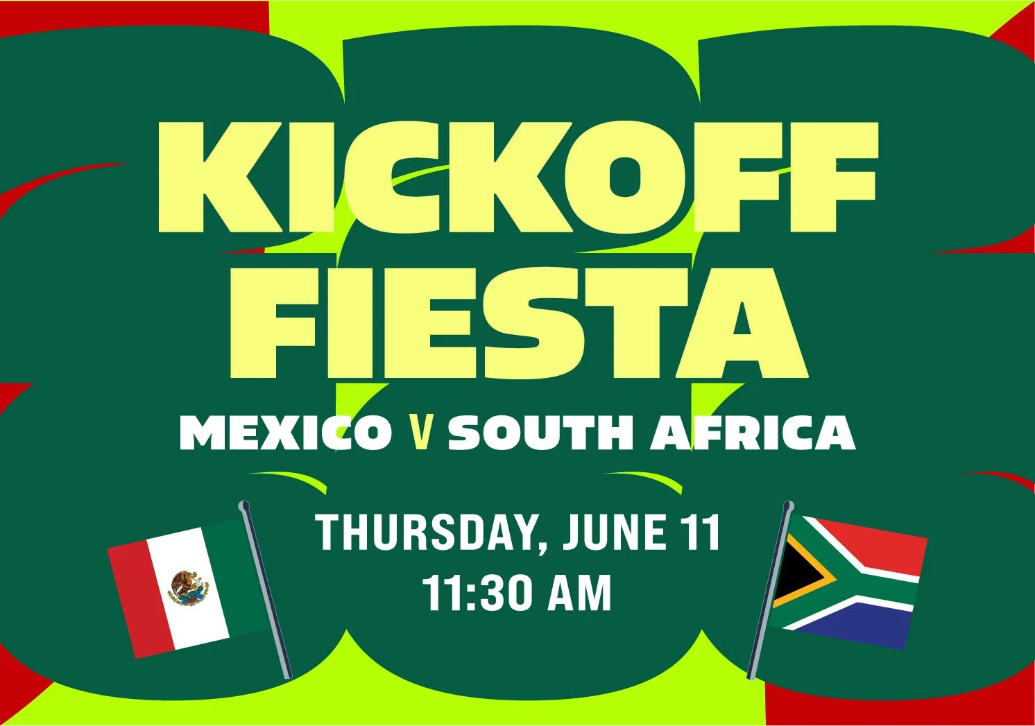World Cup Kickoff Fiesta: Mexico vs. South Africa