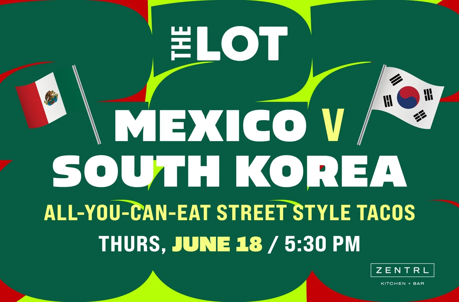 World Cup Watch Party: Mexico vs South Korea