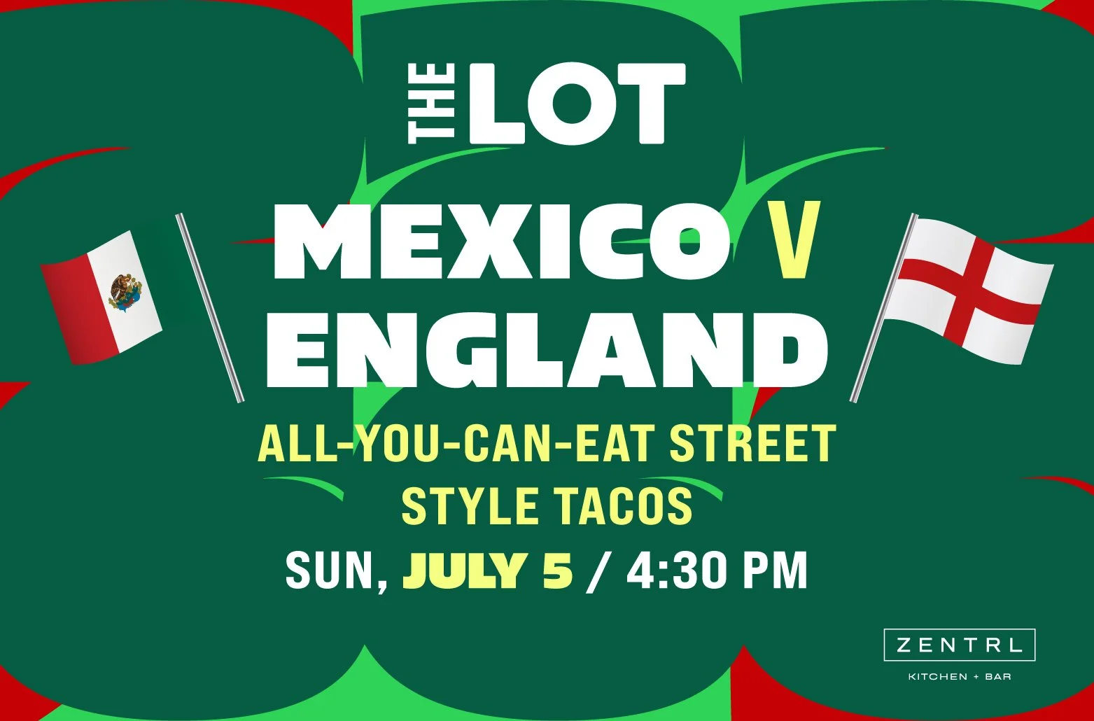 World Cup Watch Party: Mexico vs england