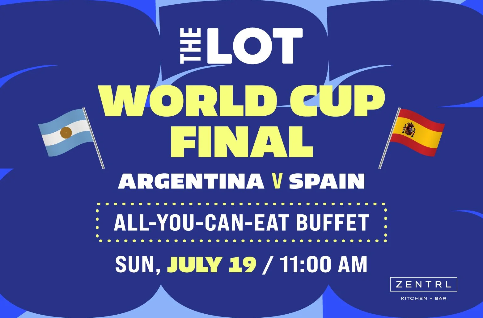 World Cup Final Watch Party: Argentina v Spain