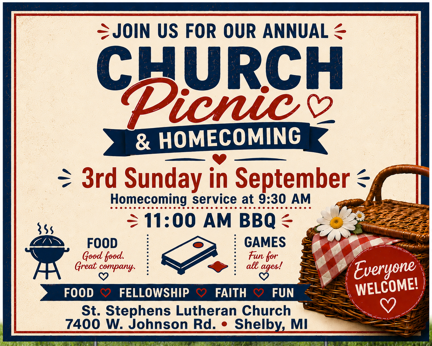 ANNUAL CHURCH PICNIC