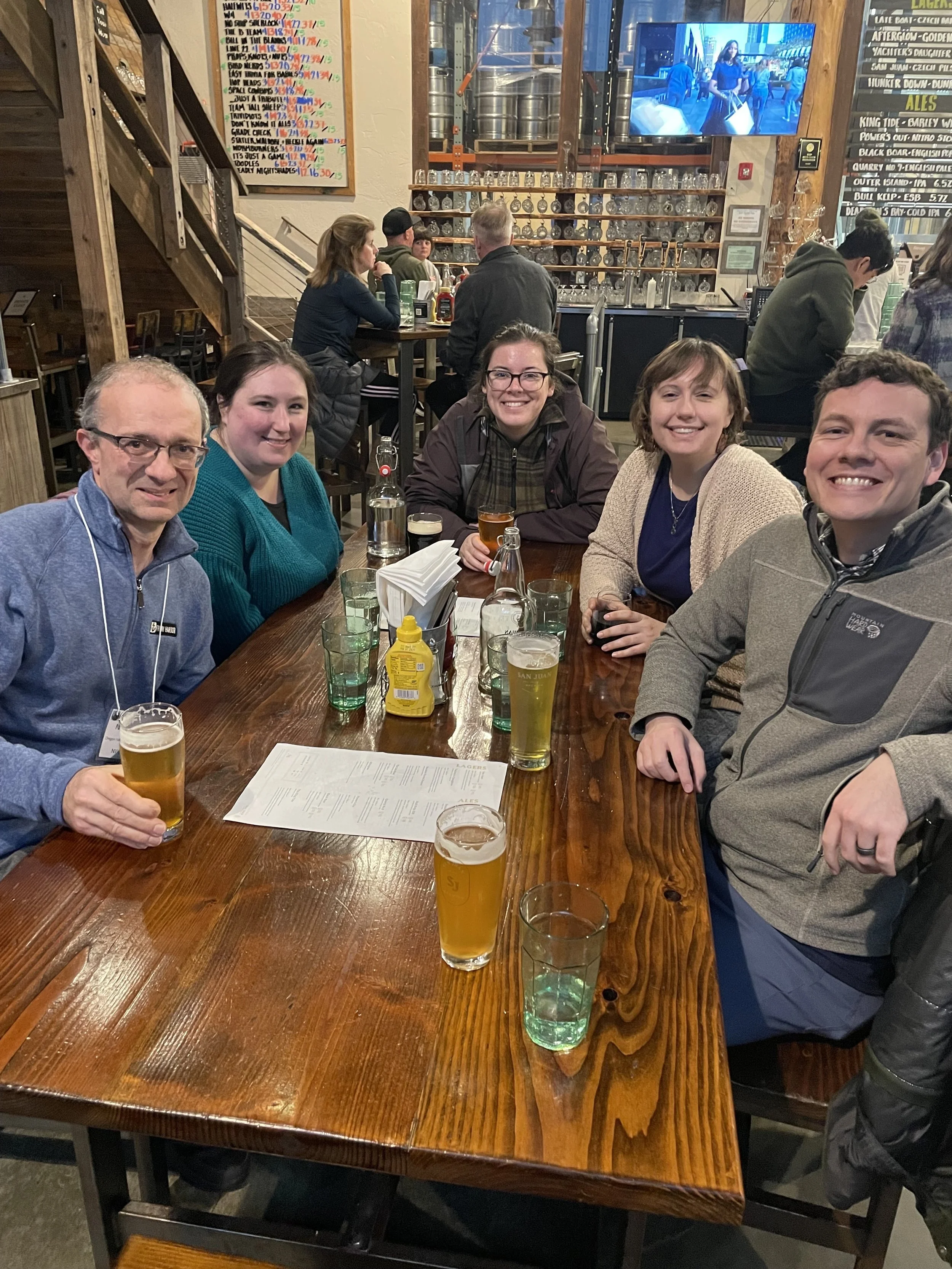 The lab attends the 2025 NWDB Meeting in Friday Harbor, WA!