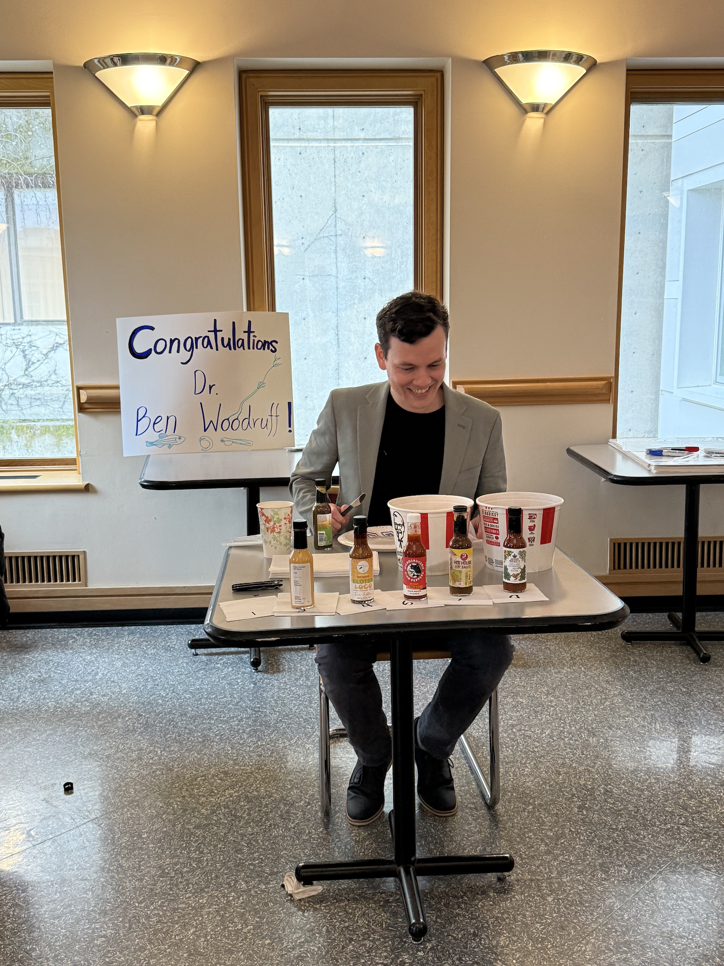 Ben successfully defends his dissertation!