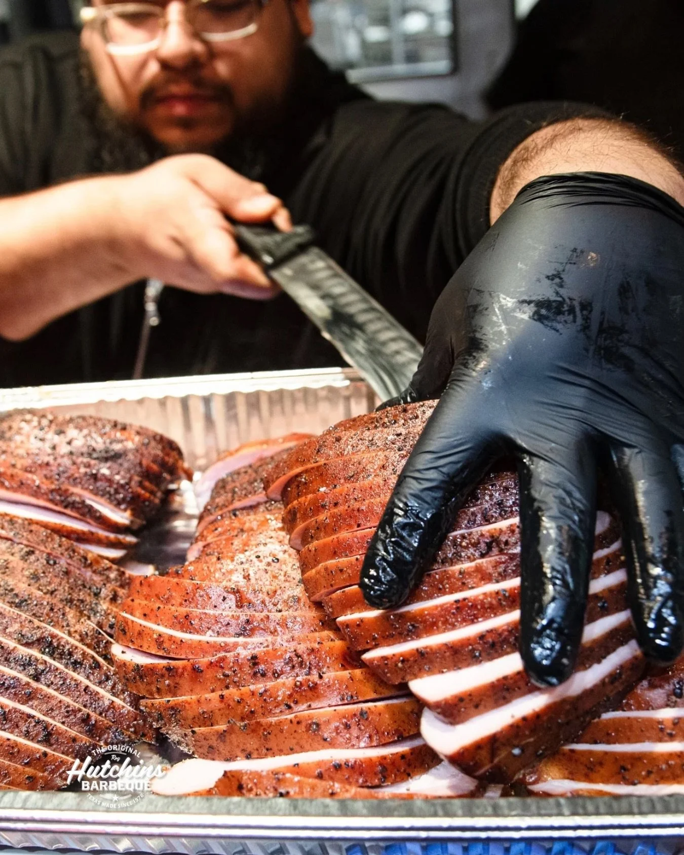 Top-Rated Texas BBQ delivered to YOU! 🙌

Invite The Original Roy Hutchins BBQ to your next event! 🔥 Build the perfect Texas BBQ feast for all your guests 👀

All the classics!
🔥Brisket
🔥Smoked Turkey
🔥House-made Sausage
and don&rsquo;t forget yo