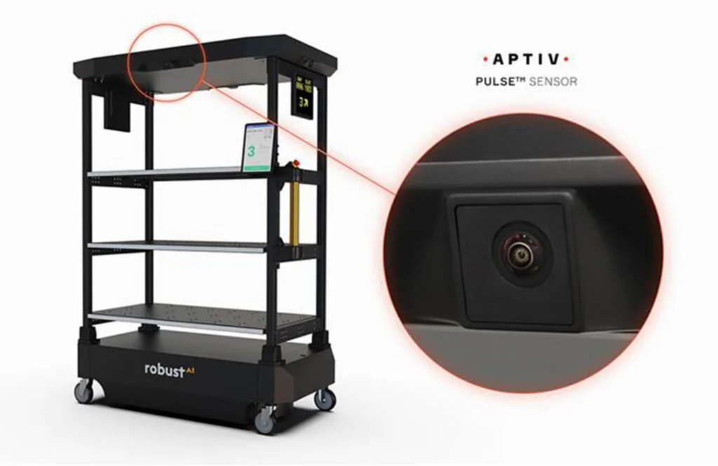 Robust.AI picks Aptiv sensors for its Carter mobile robot